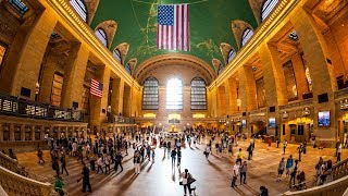 Walking Tour of Grand Central Terminal — New York City 【4K】🇺🇸 [upl. by Anak]