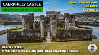 Caerphilly Castle  The Largest in Wales 2nd in Britain [upl. by Nonnerb495]