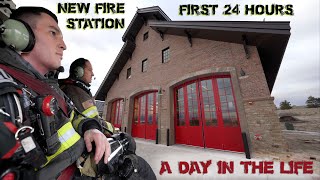 First 24 Hours in a New Fire Station  A Day in the Life [upl. by Atirahc477]