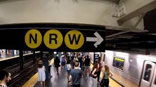 ⁴ᴷ The Busiest NYC Subway Station Times Square–42nd StreetPort Authority Bus Terminal [upl. by Lowe798]