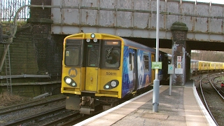 Half an Hour at 216  Birkenhead North Station 1022017  Class 507 508 terminus [upl. by Revert]