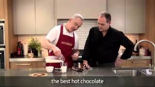 How to make a hot chocolate using an aerolatte milk frother [upl. by Brynn]