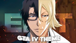 Aizen x Urahara  GTA IV Theme Edit [upl. by Nyved]